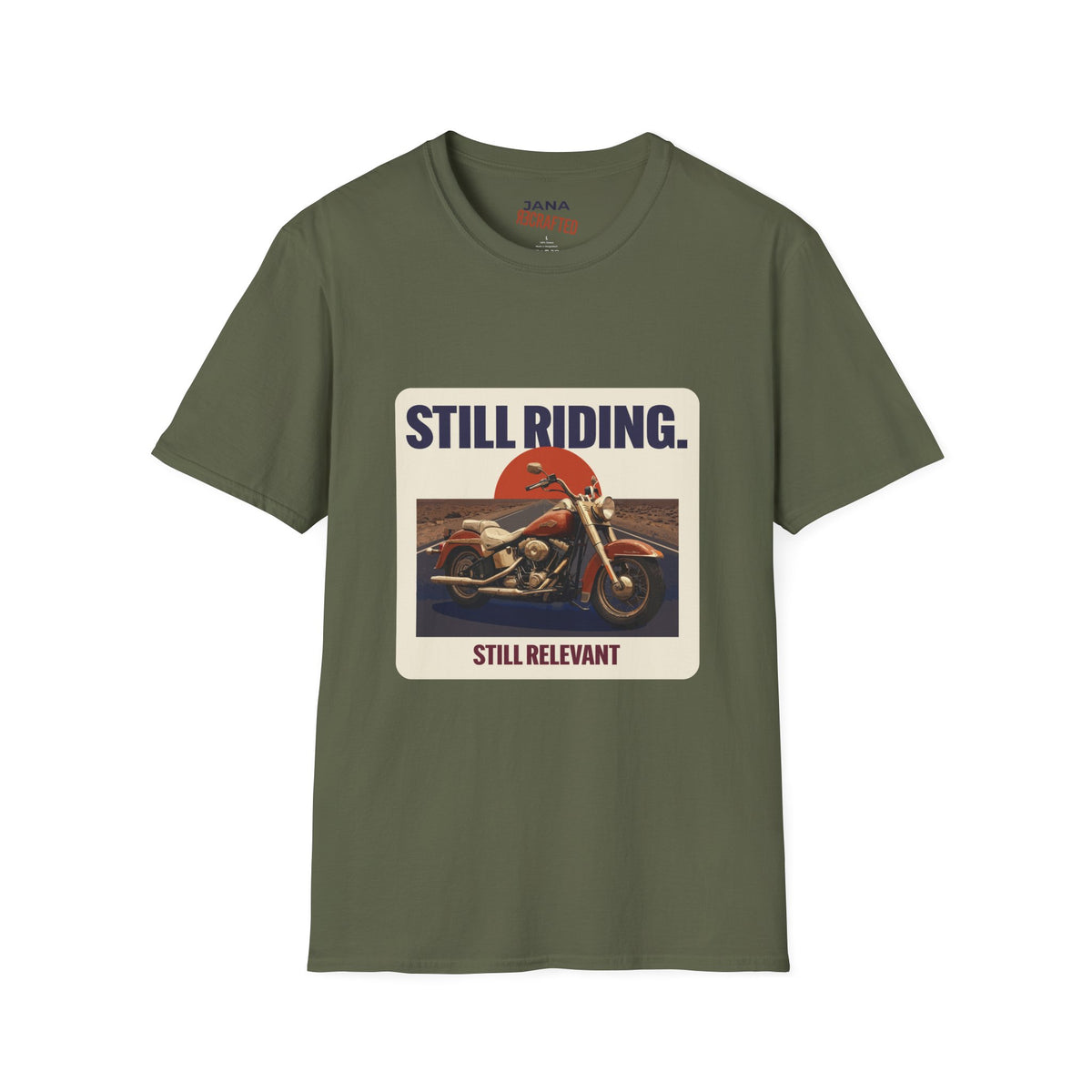 Still Riding, Still Relevant — Desert Motorcycle Tee
