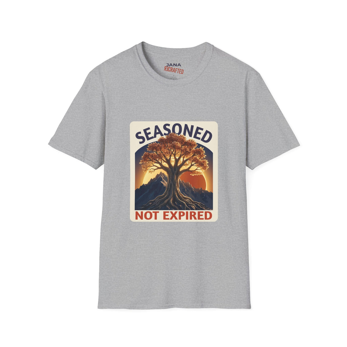 Seasoned Not Expired — Mountain Tree Tee