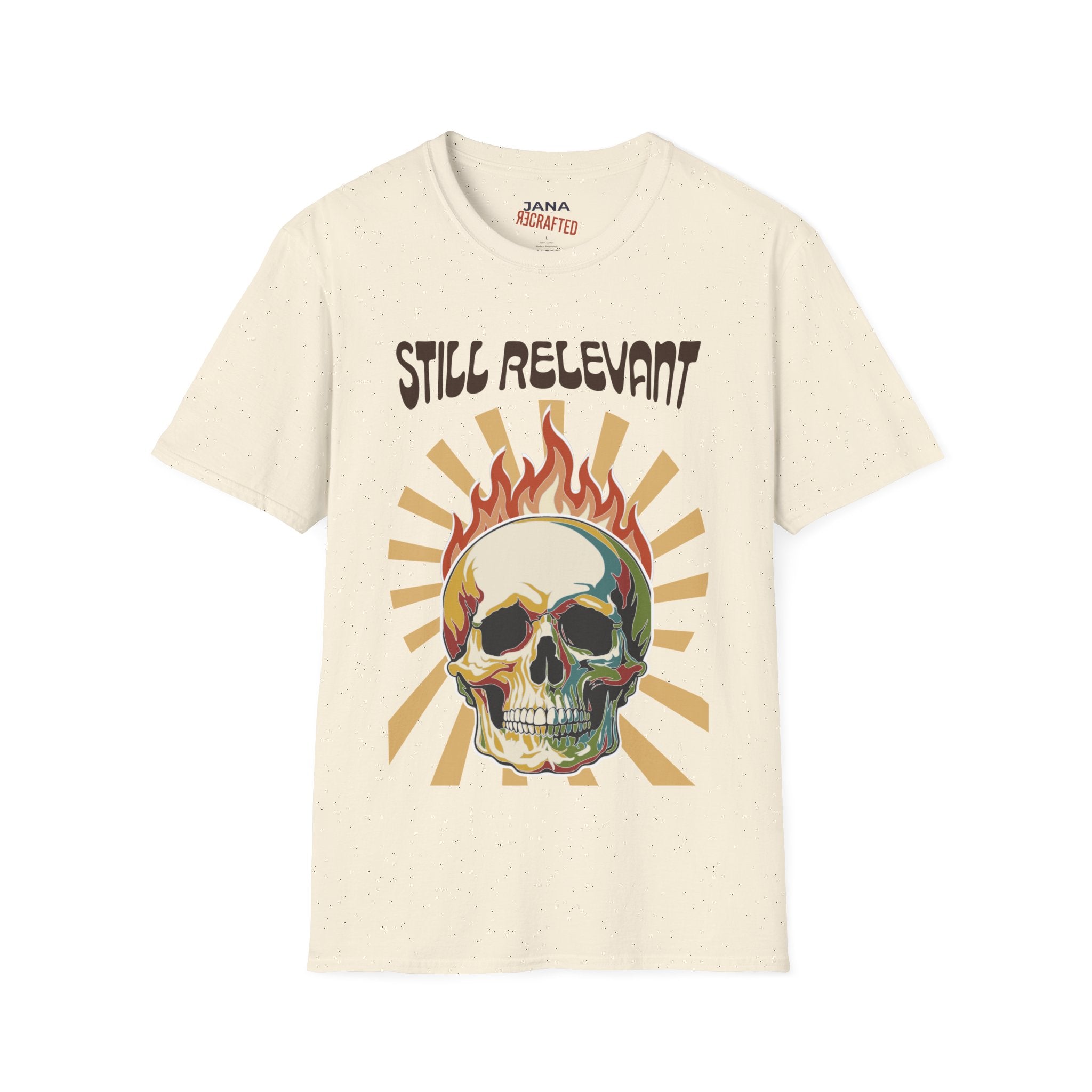 Still Relevant Skull Sunburst — Graphic T-Shirt