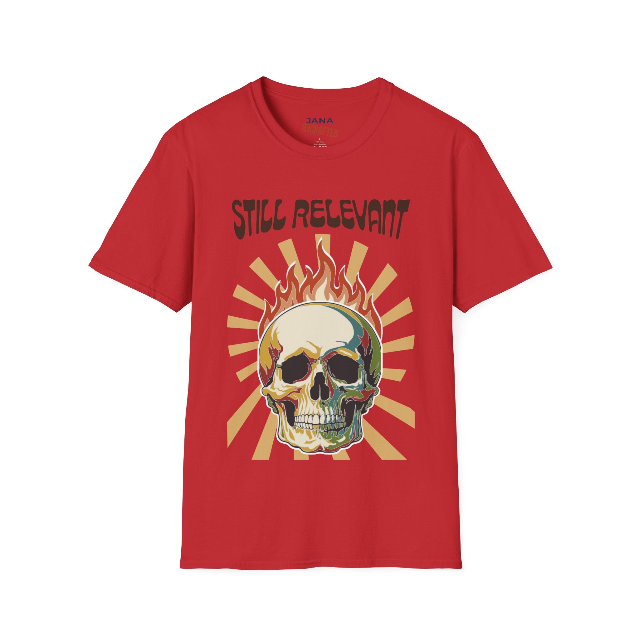 Still Relevant Skull Sunburst — Graphic T-Shirt