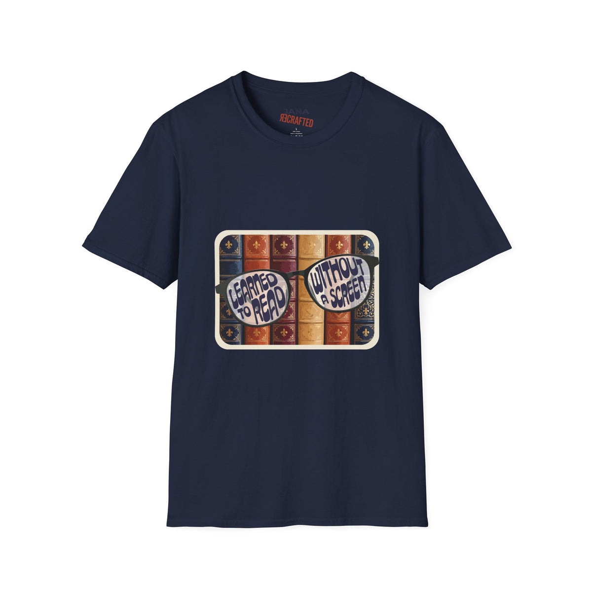 Learned to Read Without a Screen — Library Glasses Tee