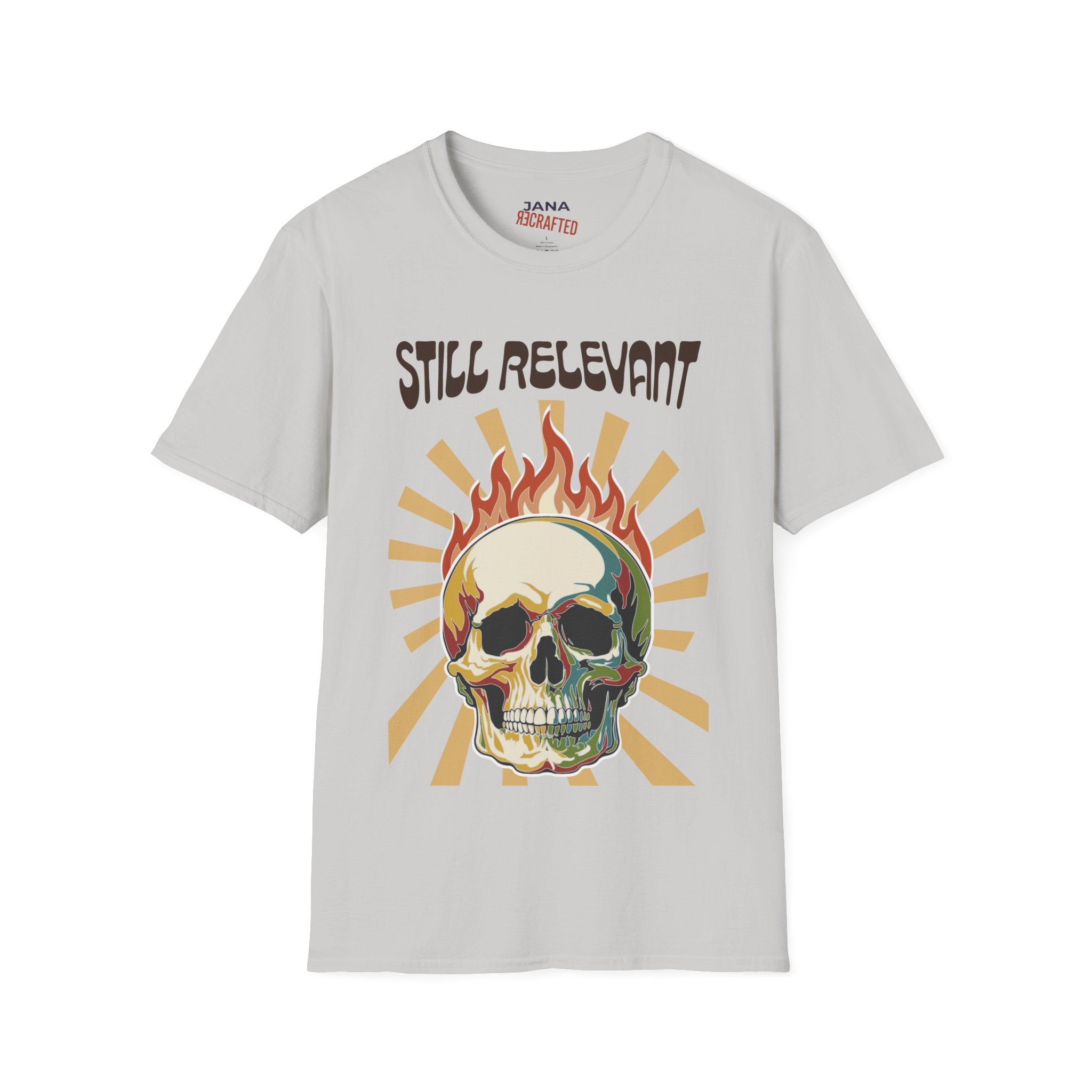 Still Relevant Skull Sunburst — Graphic T-Shirt