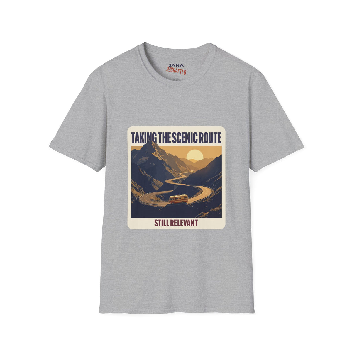 Taking the Scenic Route, Still Relevant — Mountain RV Tee
