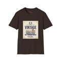 Vintage Not Discontinued — Wine Label Tee