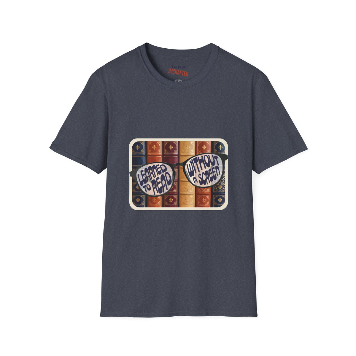 Learned to Read Without a Screen — Library Glasses Tee
