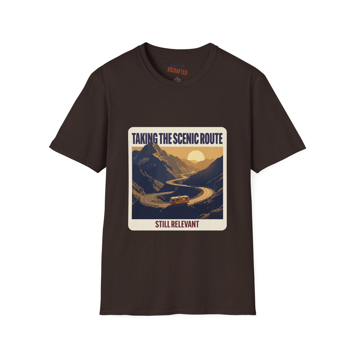 Taking the Scenic Route, Still Relevant — Mountain RV Tee