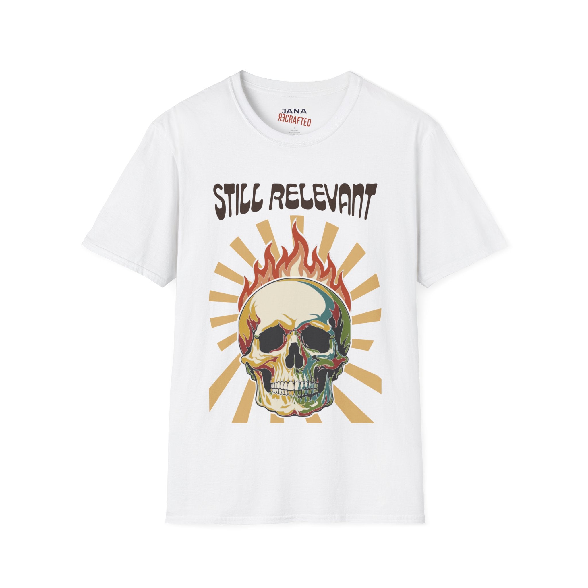 Still Relevant Skull Sunburst — Graphic T-Shirt