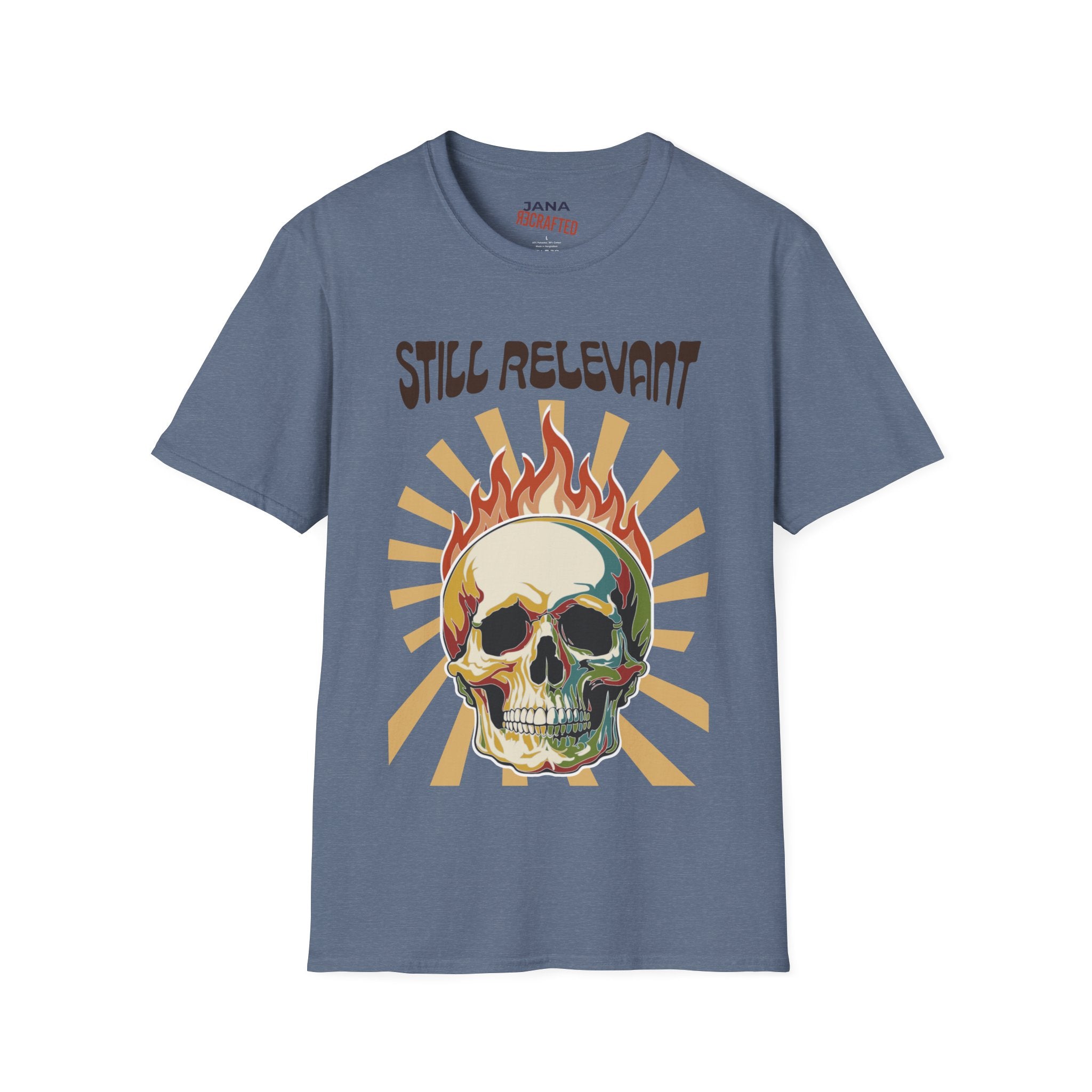 Still Relevant Skull Sunburst — Graphic T-Shirt