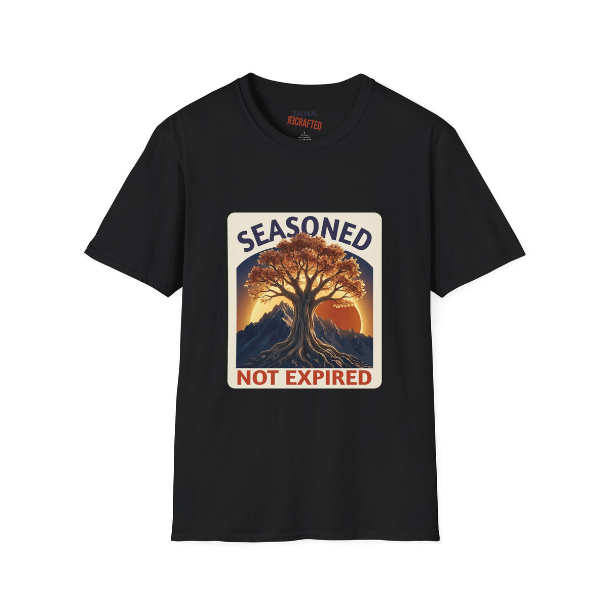 Seasoned Not Expired — Mountain Tree Tee