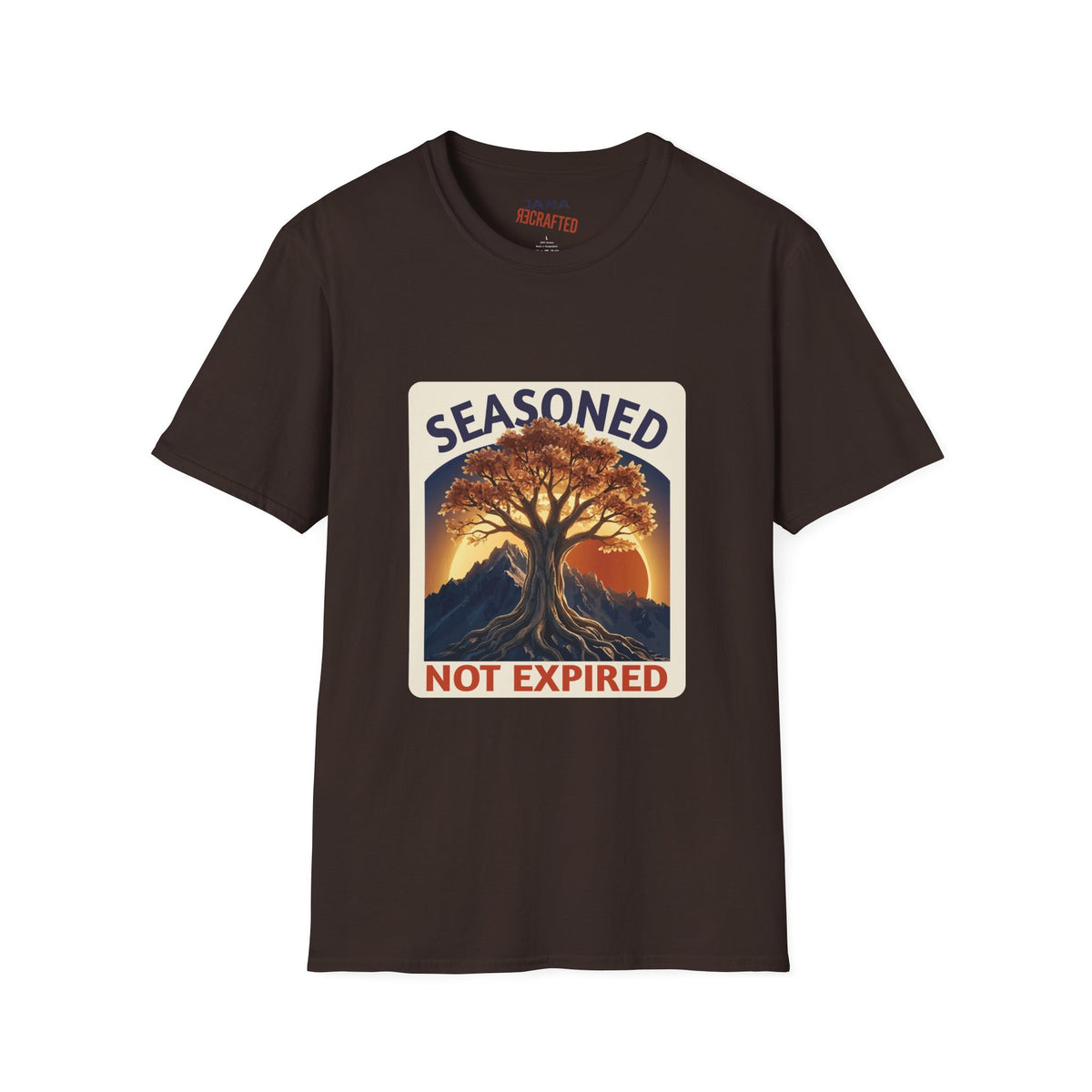 Seasoned Not Expired — Mountain Tree Tee