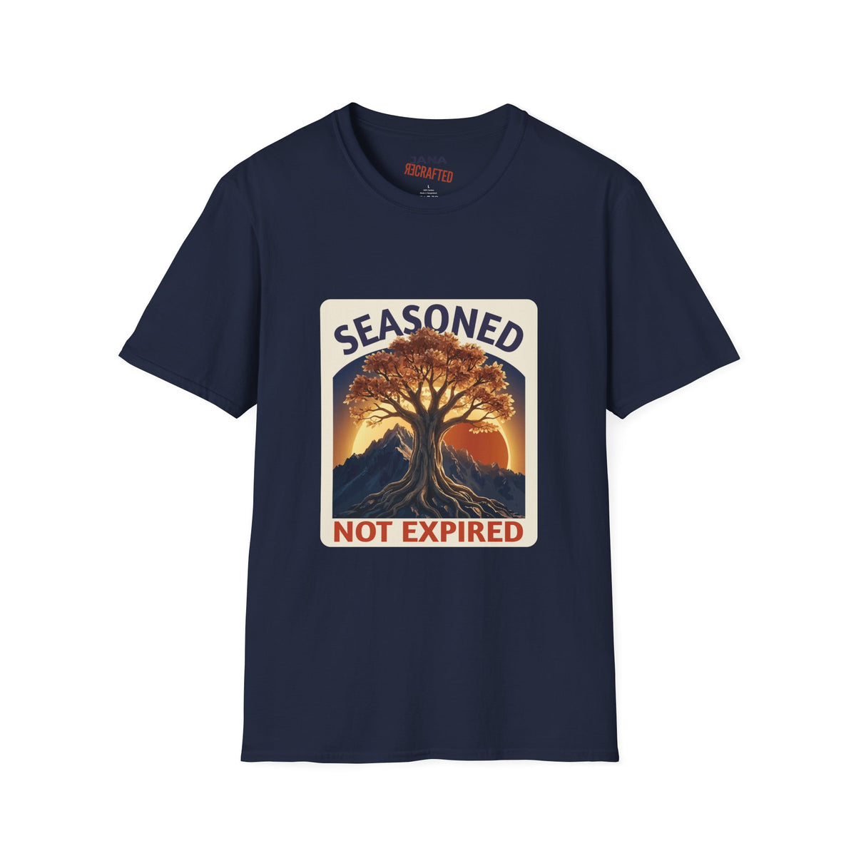 Seasoned Not Expired — Mountain Tree Tee