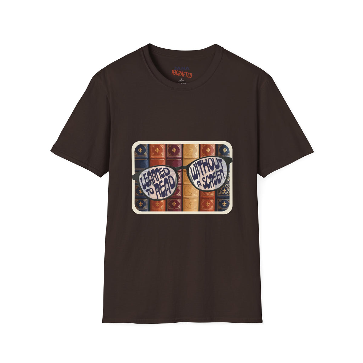 Learned to Read Without a Screen — Library Glasses Tee