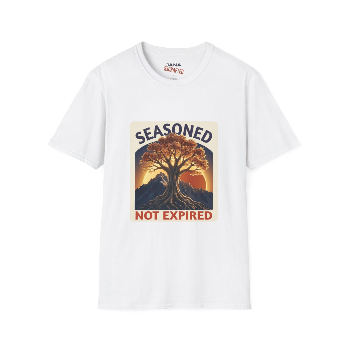 Seasoned Not Expired — Mountain Tree Tee