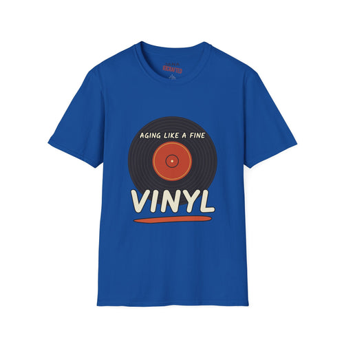 Aging Like a Fine Vinyl T-Shirt - Jana Recrafted