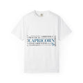 Capricorn Word Cloud T-Shirt — Zodiac Sign Traits Tee - Jana Recrafted