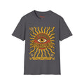 Eye of the Underground T‑Shirt — Retro Sun Psychedelic Graphic Tee - Jana Recrafted