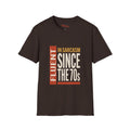 Fluent in Sarcasm Since the 70s — Bauhaus Graphic T-Shirt - Jana Recrafted