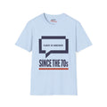 Fluent in Sarcasm Since the 70s — Dialog Box Graphic Tee - Jana Recrafted