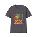 Fluent in Sarcasm Since the 70s T-Shirt - Retro Groovy Sunburst Graphic Tee - Jana Recrafted