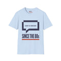 Fluent in Sarcasm Since the 80s — Dialog Box Graphic Tee - Jana Recrafted