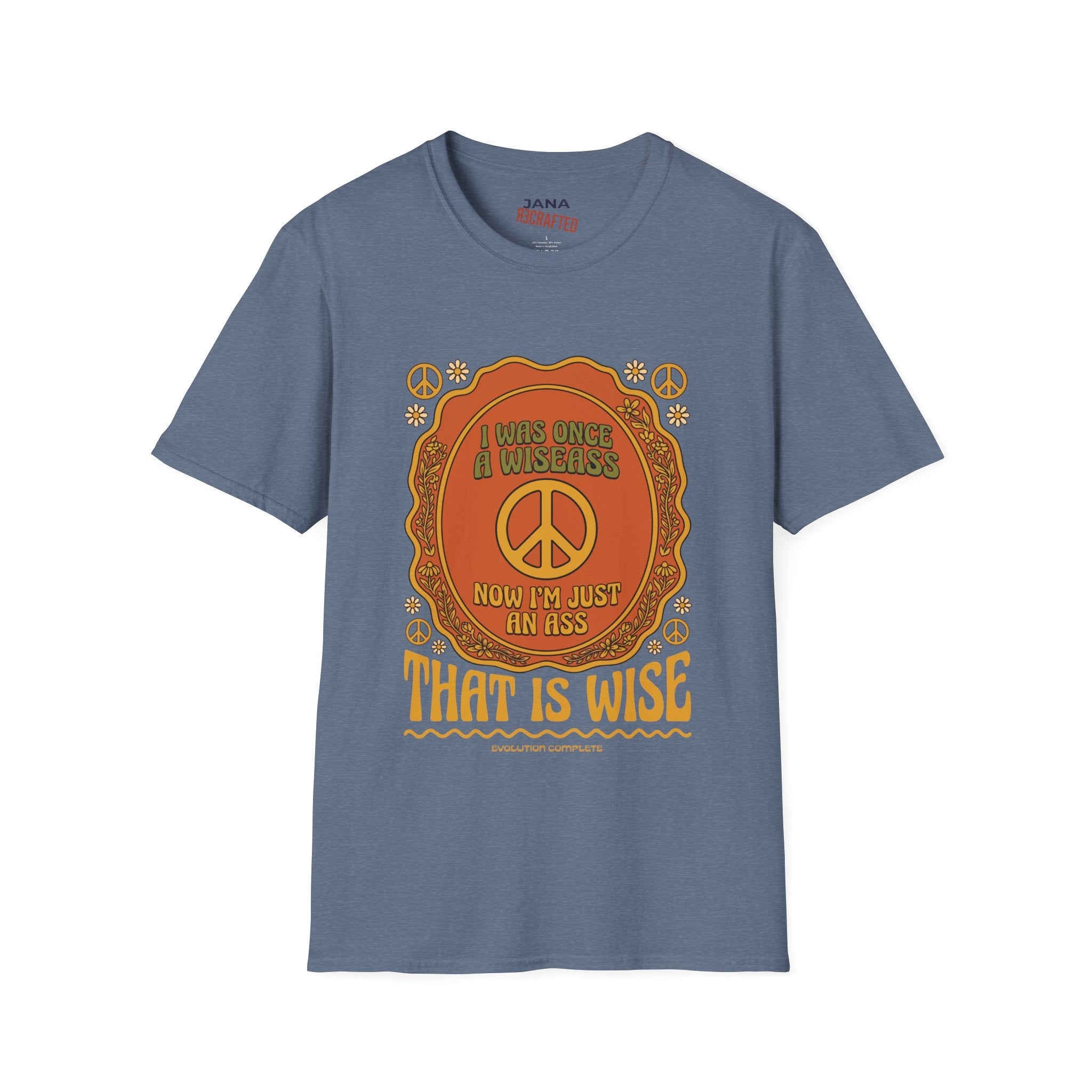 I Was Once A Wiseass — Boho Vintage Graphic T-Shirt - Jana Recrafted