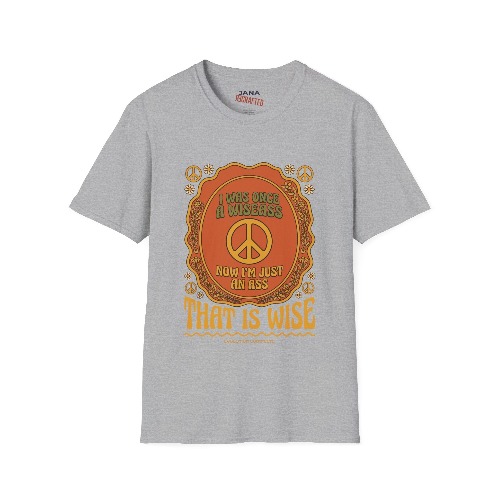 I Was Once A Wiseass — Boho Vintage Graphic T-Shirt - Jana Recrafted