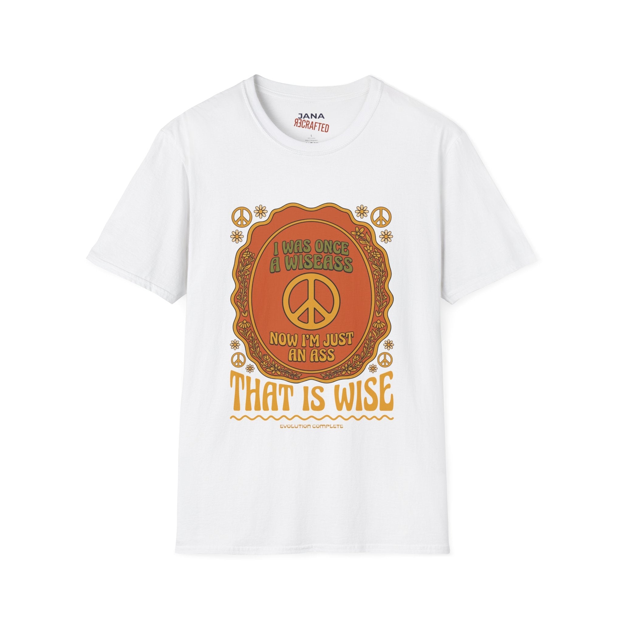 I Was Once A Wiseass — Boho Vintage Graphic T-Shirt - Jana Recrafted