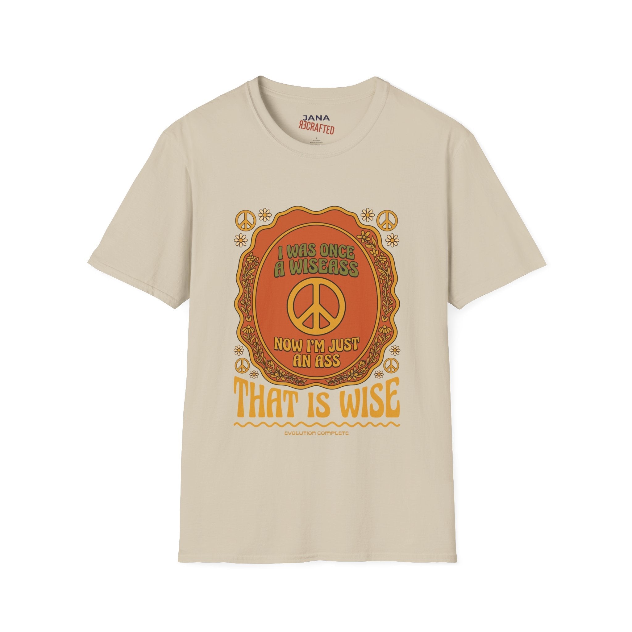 I Was Once A Wiseass — Boho Vintage Graphic T-Shirt - Jana Recrafted