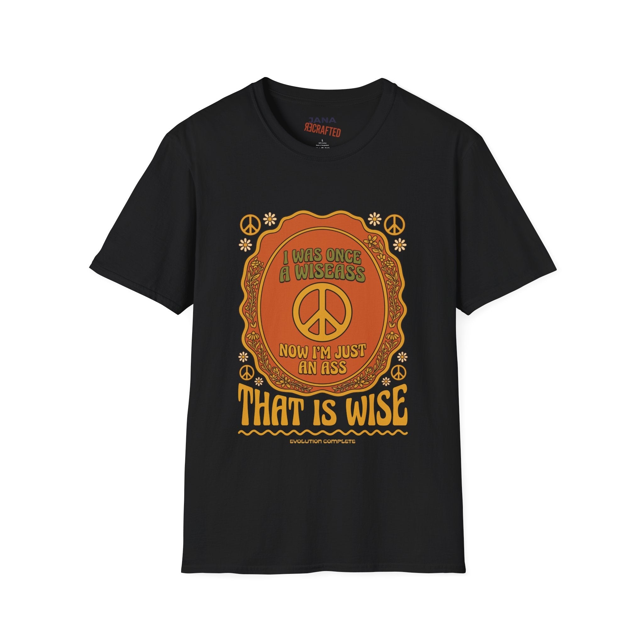 I Was Once A Wiseass — Boho Vintage Graphic T-Shirt - Jana Recrafted