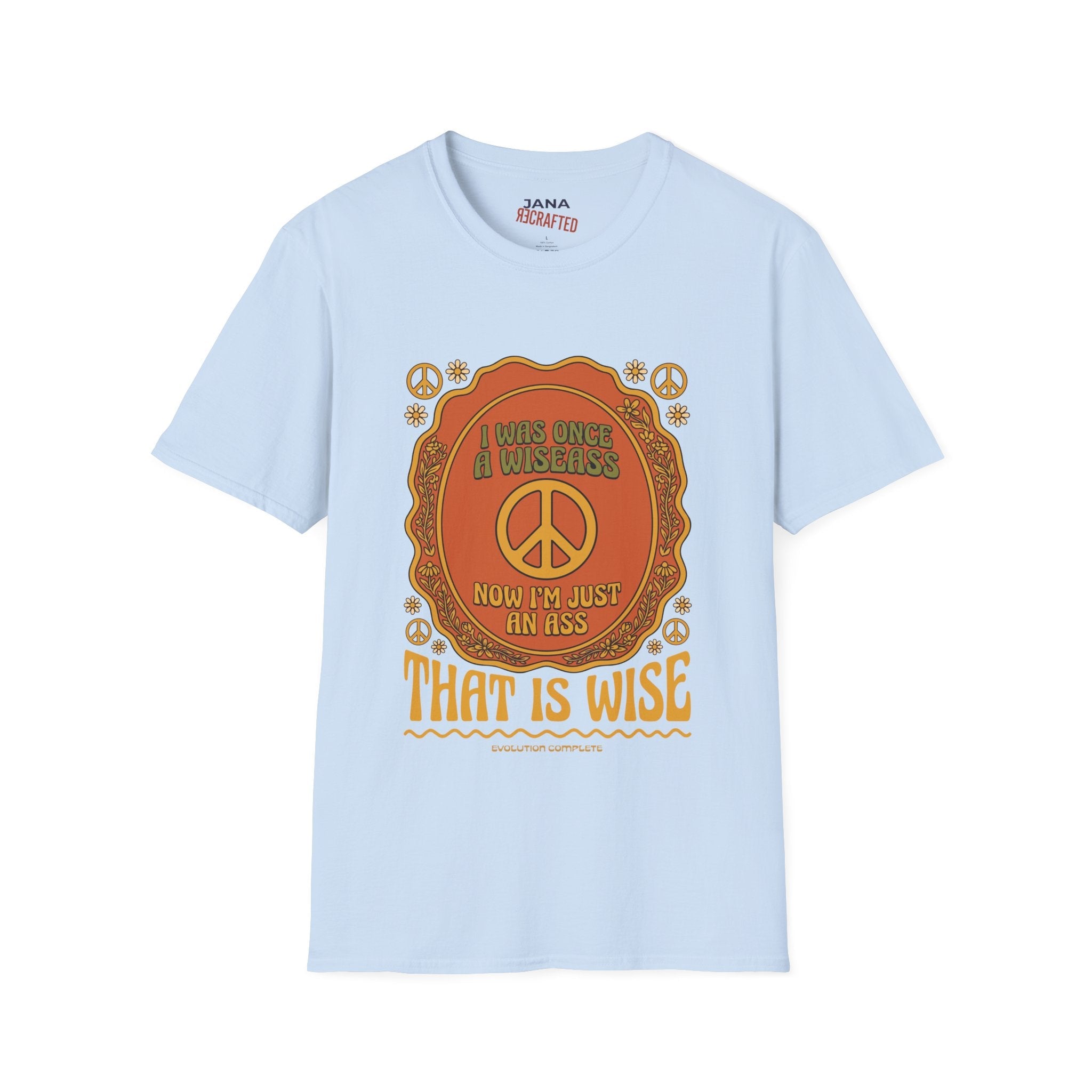 I Was Once A Wiseass — Boho Vintage Graphic T-Shirt - Jana Recrafted