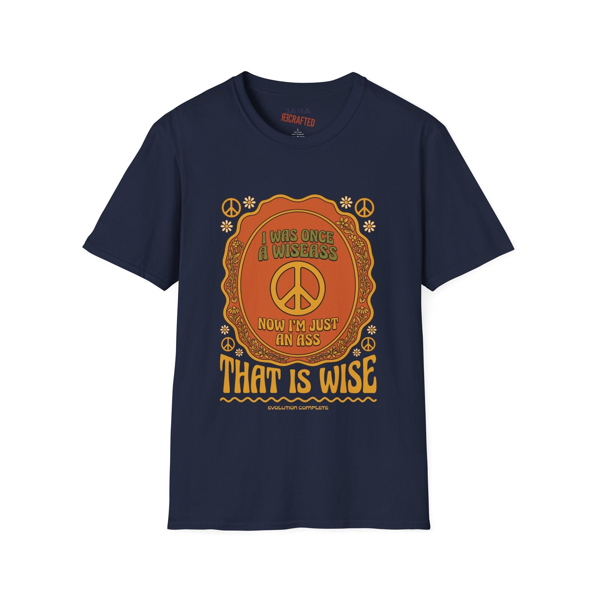 I Was Once A Wiseass — Boho Vintage Graphic T-Shirt - Jana Recrafted