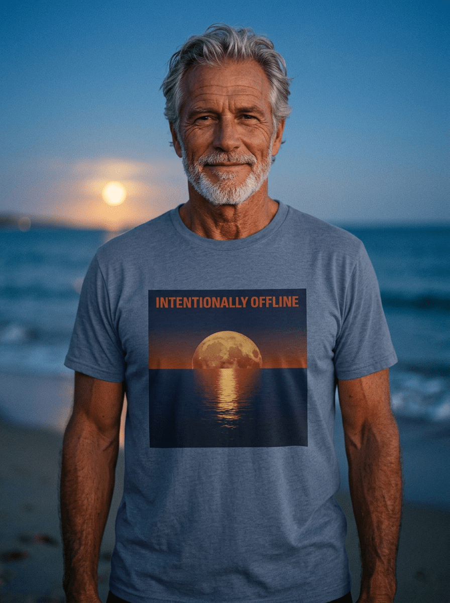 Intentionally Offline — Moonrise Tee - Jana Recrafted