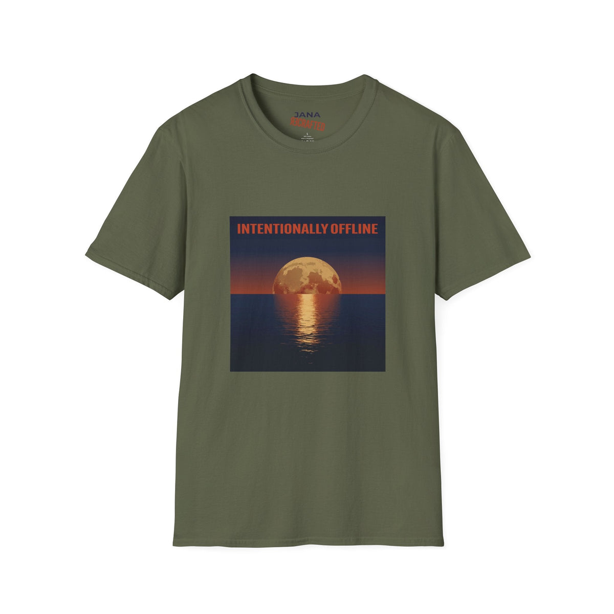 Intentionally Offline — Moonrise Tee - Jana Recrafted