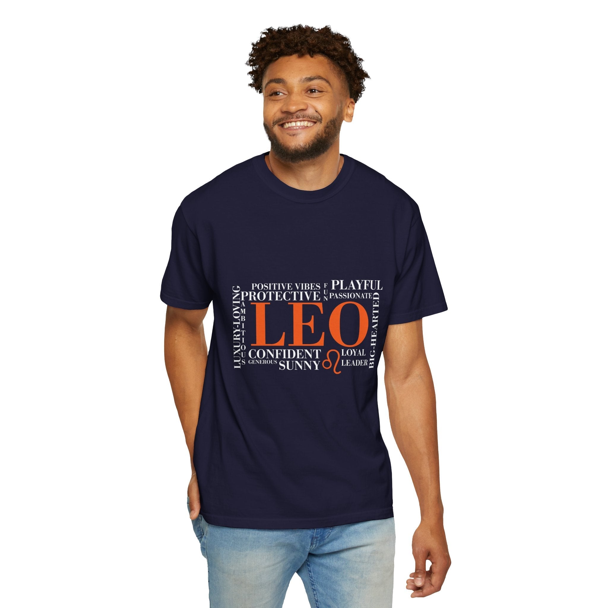 Leo Zodiac T-Shirt | Leo Constellation Astrology Tee - Jana Recrafted