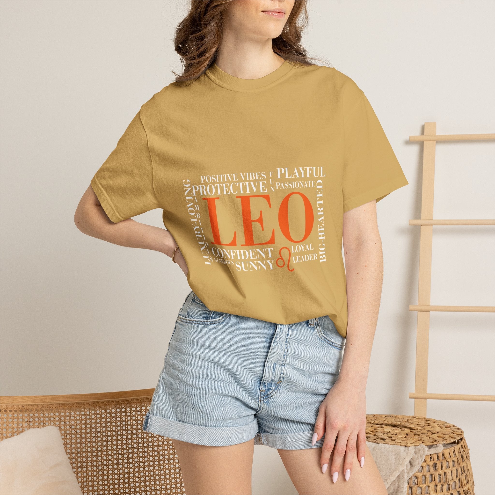 Leo Zodiac T-Shirt | Leo Constellation Astrology Tee - Jana Recrafted