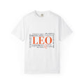 Leo Zodiac Word Cloud T-Shirt | Astrology Sign Tee - Jana Recrafted