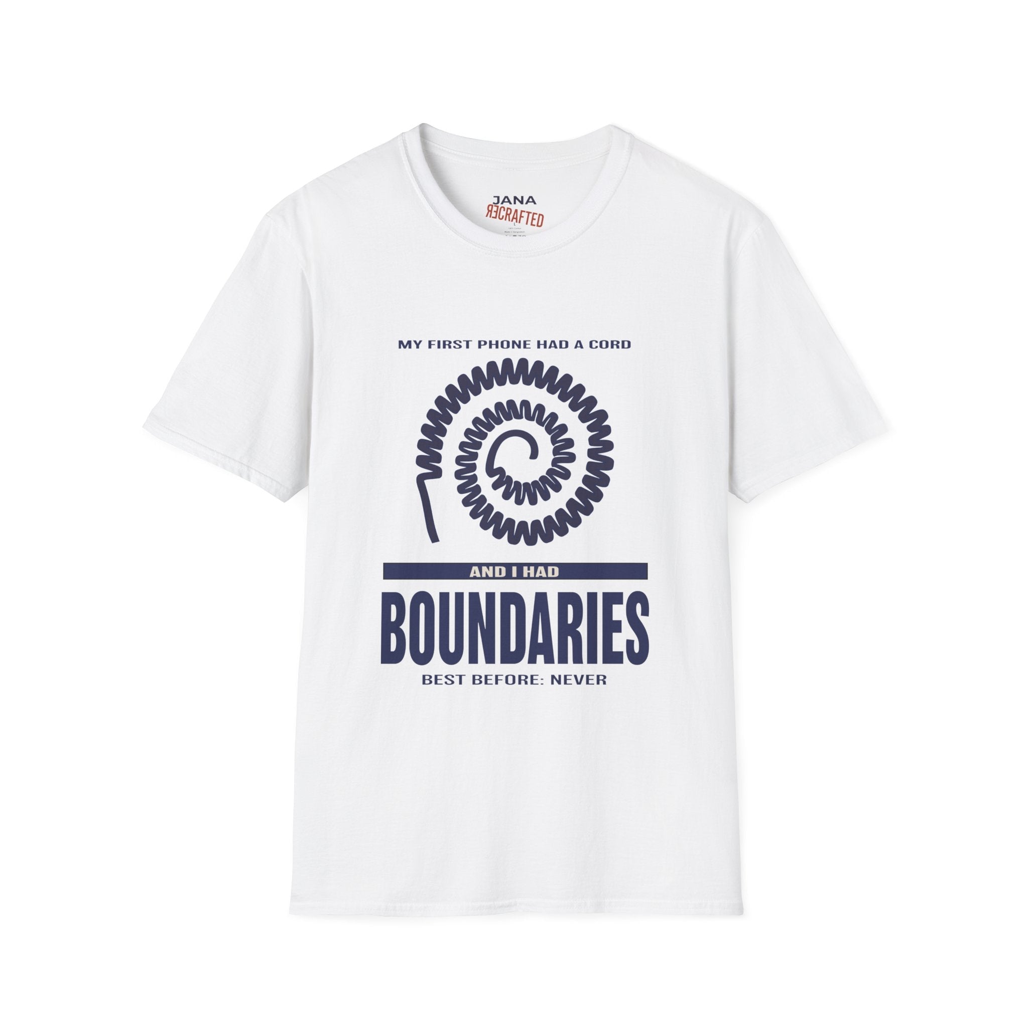 My First Phone Had a Cord — Graphic T-Shirt - Jana Recrafted