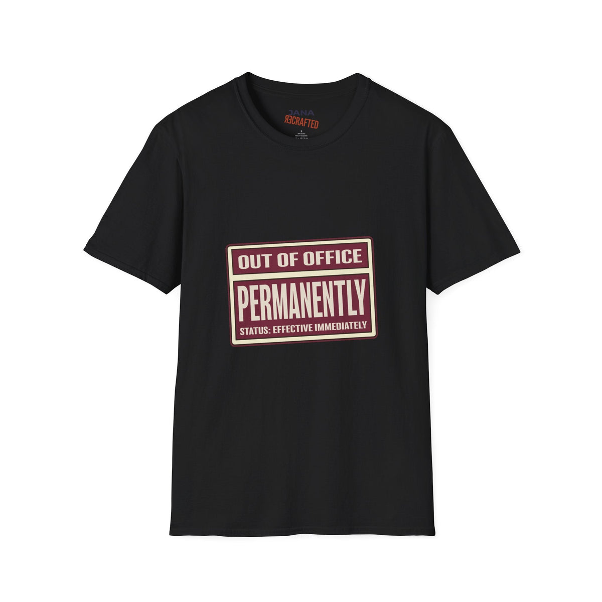 Out of Office Permanently — Vintage Graphic T-Shirt - Jana Recrafted
