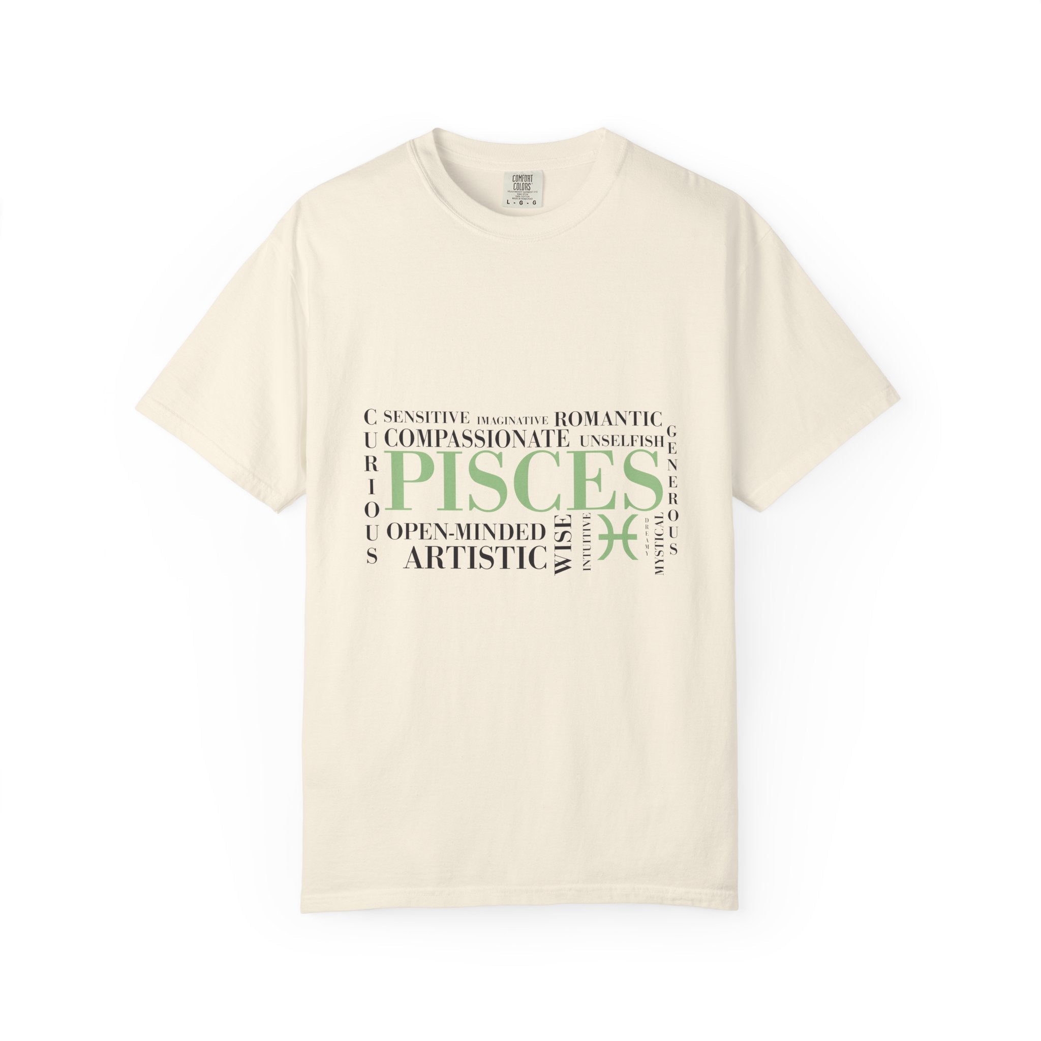 Pisces Zodiac Traits T-Shirt | Astrology Sign Tee - Jana Recrafted