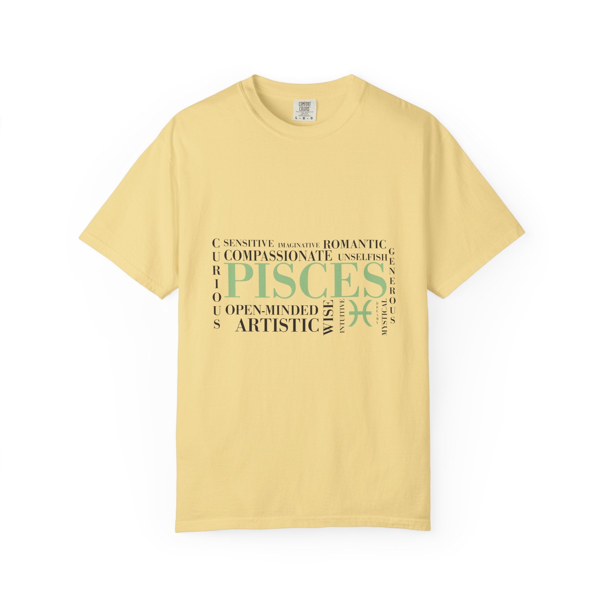 Pisces Zodiac Traits T-Shirt | Astrology Sign Tee - Jana Recrafted