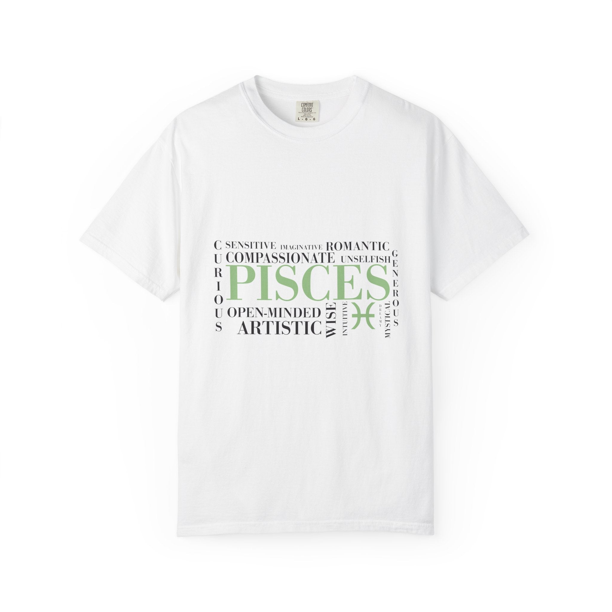 Pisces Zodiac Traits T-Shirt | Astrology Sign Tee - Jana Recrafted