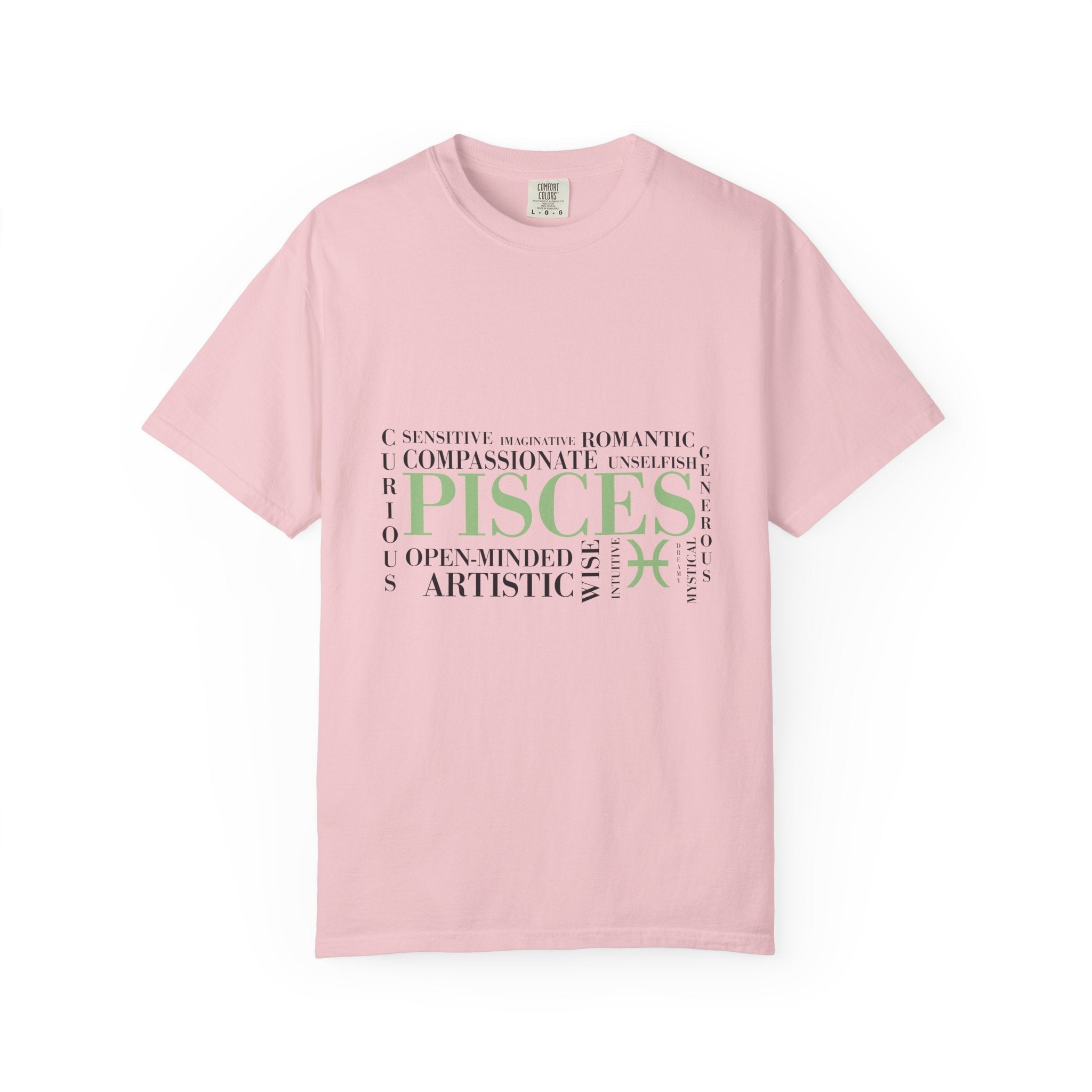 Pisces Zodiac Traits T-Shirt | Astrology Sign Tee - Jana Recrafted