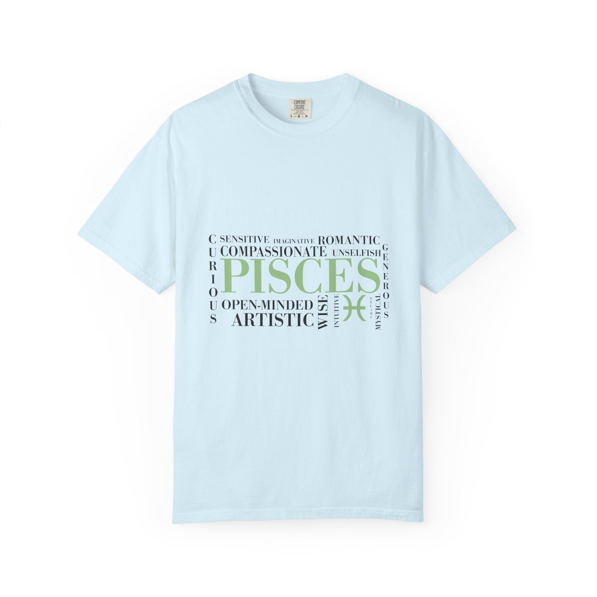 Pisces Zodiac Traits T-Shirt | Astrology Sign Tee - Jana Recrafted