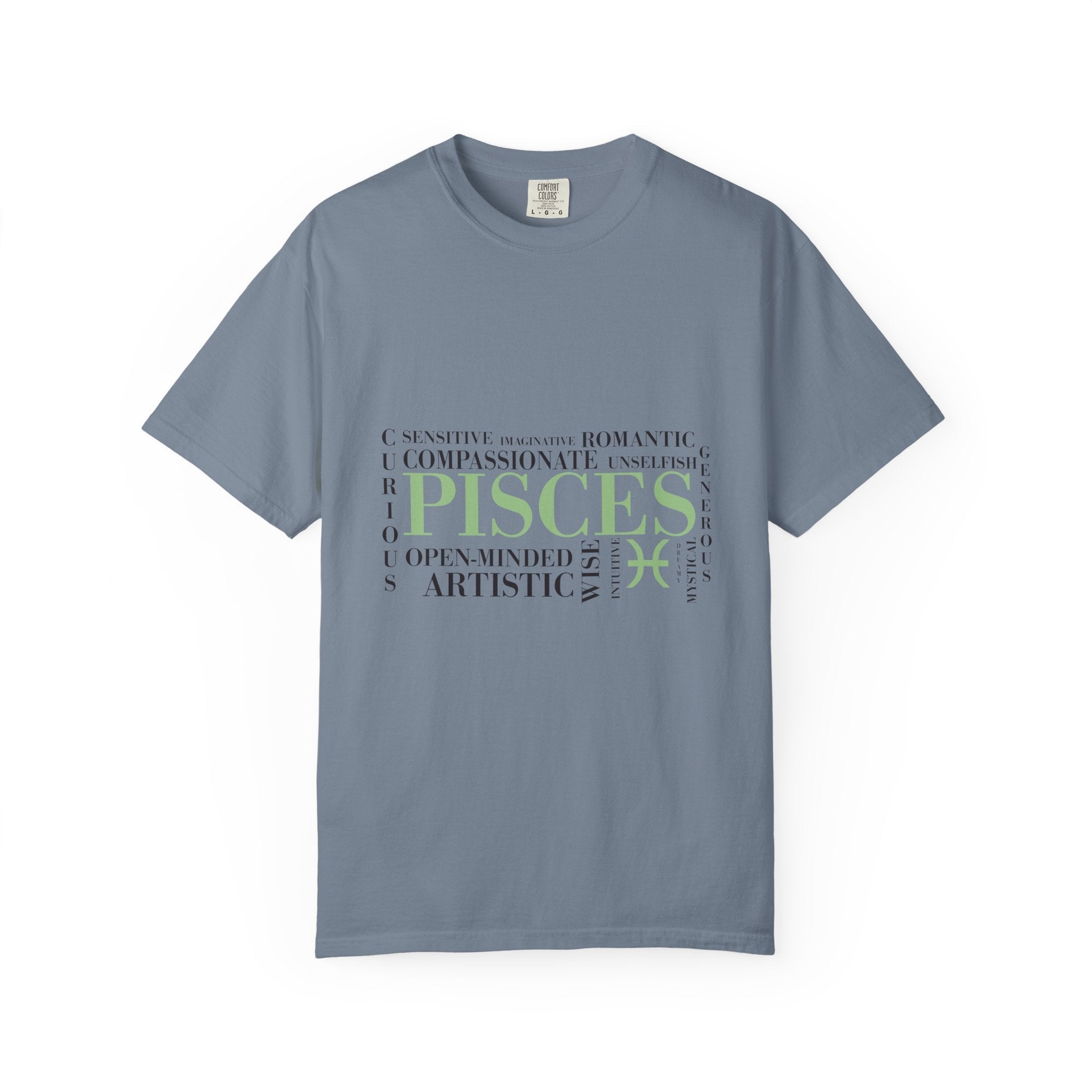 Pisces Zodiac Traits T-Shirt | Astrology Sign Tee - Jana Recrafted