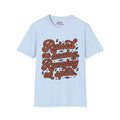 Raised on Analog T-Shirt — Retro Psychedelic Script Tee - Jana Recrafted