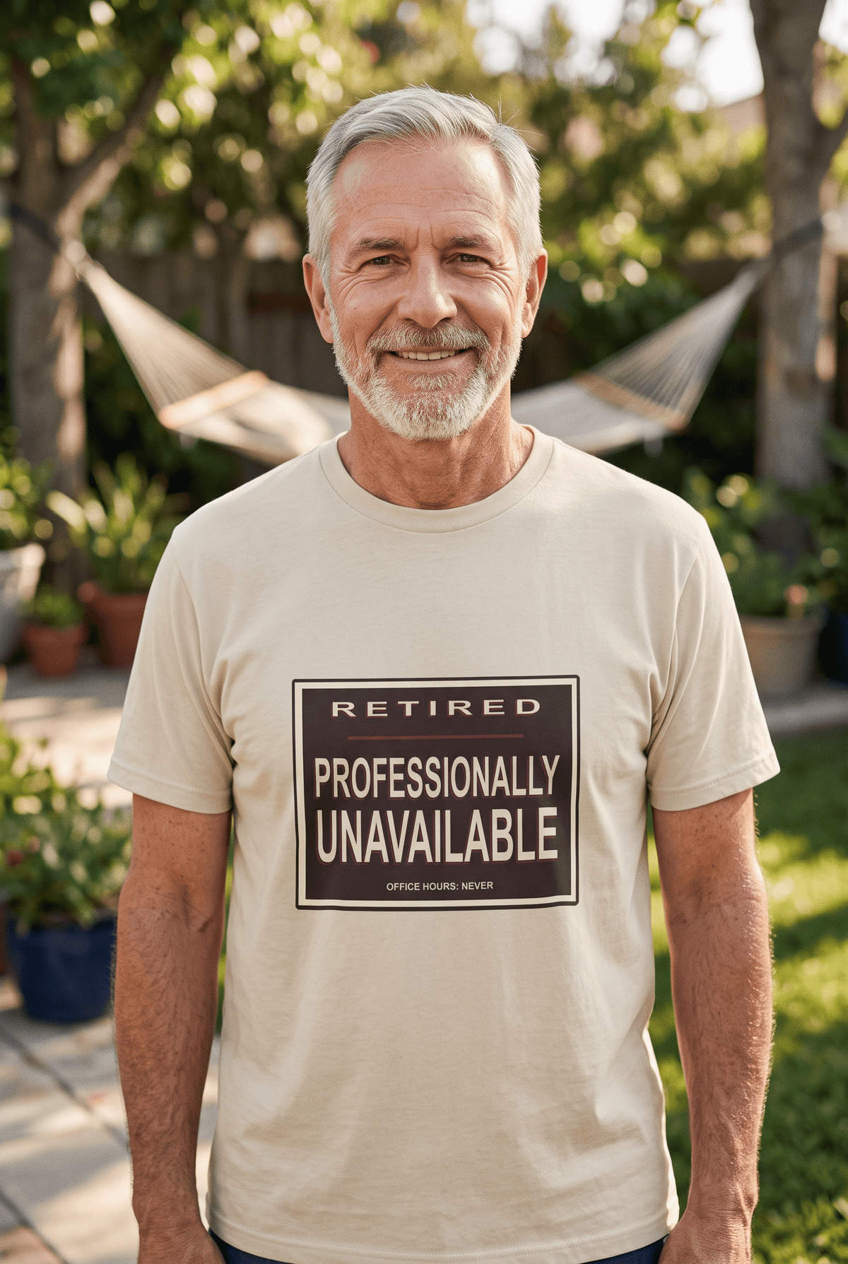 Retired Professionally Unavailable — Vintage Graphic T-Shirt - Jana Recrafted