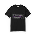 Sagittarius Word Cloud T-Shirt | Zodiac Traits Archer Astrology - Jana Recrafted