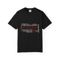 Scorpio Word Cloud T-shirt | Zodiac Sign Typography Tee - Jana Recrafted