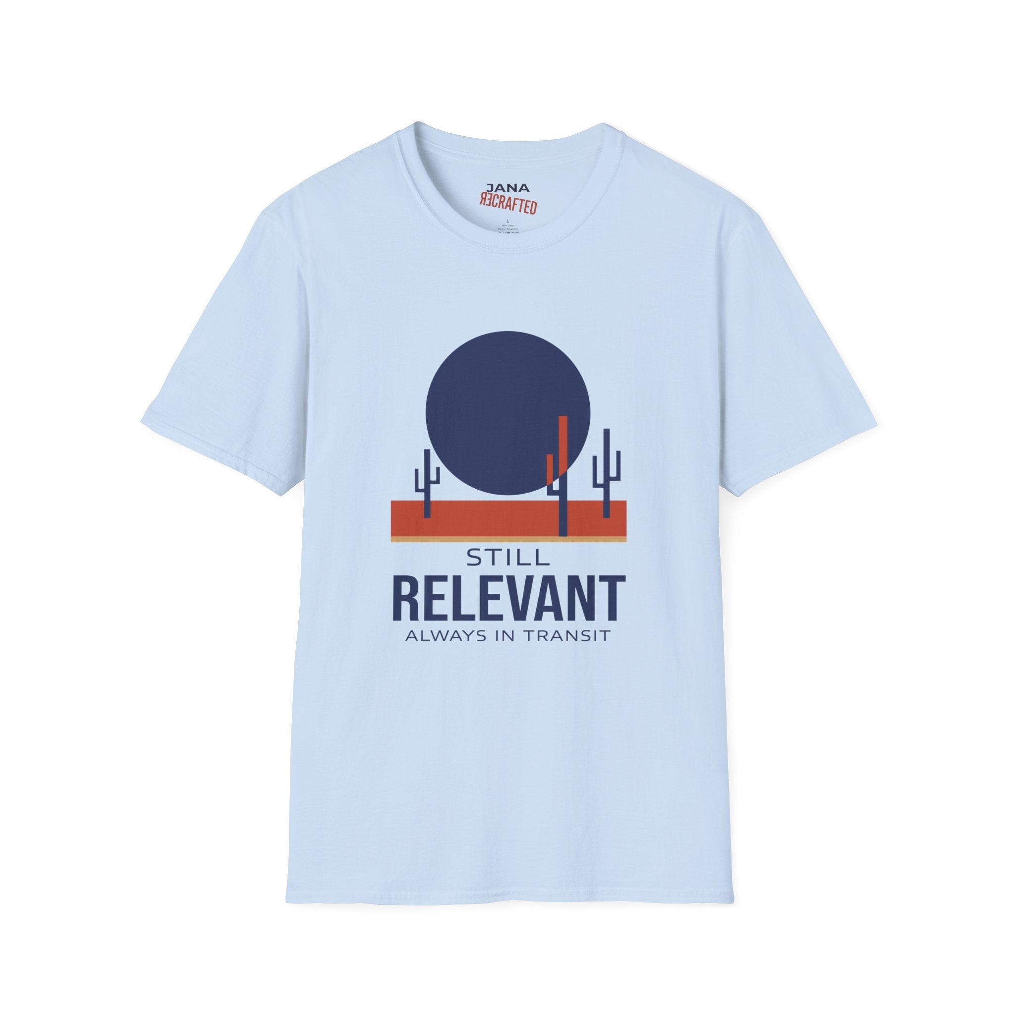 Still Relevant T-Shirt — Retro Desert Graphic Tee - Jana Recrafted