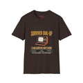 Survived Dial-Up Retro Computer Graphic Tee | Gen X Nostalgia T-Shirt - Jana Recrafted